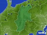 長野県のアメダス実況(積雪深)(2015年04月14日)