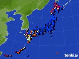 2015年04月14日のアメダス(日照時間)