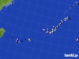 沖縄地方のアメダス実況(風向・風速)(2015年04月15日)