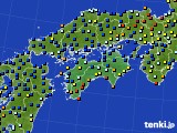 2015年04月16日の四国地方のアメダス(日照時間)