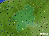 群馬県のアメダス実況(日照時間)(2015年04月16日)