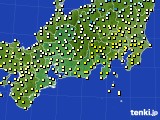 東海地方のアメダス実況(気温)(2015年04月17日)