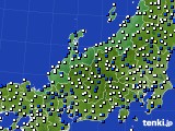 2015年04月17日の北陸地方のアメダス(風向・風速)