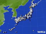 アメダス実況(風向・風速)(2015年04月17日)