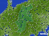 長野県のアメダス実況(風向・風速)(2015年04月17日)