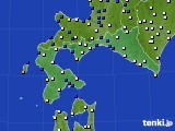 道南のアメダス実況(風向・風速)(2015年04月17日)