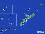 沖縄県のアメダス実況(風向・風速)(2015年04月18日)