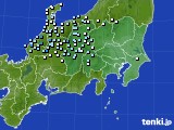 関東・甲信地方のアメダス実況(降水量)(2015年04月19日)