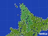 2015年04月19日の道北のアメダス(風向・風速)