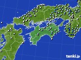 2015年04月20日の四国地方のアメダス(降水量)