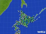 北海道地方のアメダス実況(気温)(2015年04月20日)
