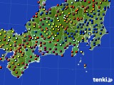 東海地方のアメダス実況(日照時間)(2015年04月21日)