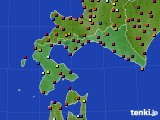 道南のアメダス実況(日照時間)(2015年04月22日)