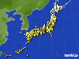 2015年04月24日のアメダス(気温)