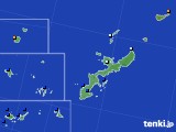 沖縄県のアメダス実況(日照時間)(2015年04月25日)