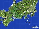 東海地方のアメダス実況(気温)(2015年04月25日)