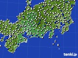 2015年04月26日の東海地方のアメダス(風向・風速)