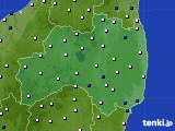 福島県のアメダス実況(風向・風速)(2015年04月26日)