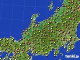 北陸地方のアメダス実況(気温)(2015年04月27日)
