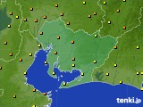 愛知県のアメダス実況(気温)(2015年04月27日)