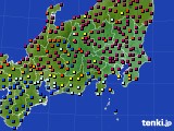 関東・甲信地方のアメダス実況(日照時間)(2015年04月28日)