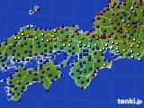 近畿地方のアメダス実況(日照時間)(2015年04月28日)
