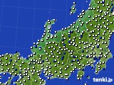 北陸地方のアメダス実況(風向・風速)(2015年04月28日)