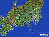 関東・甲信地方のアメダス実況(日照時間)(2015年04月29日)