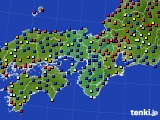 2015年04月29日の近畿地方のアメダス(日照時間)