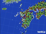 2015年04月29日の九州地方のアメダス(日照時間)