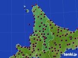 2015年04月29日の道北のアメダス(日照時間)