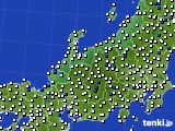 2015年04月29日の北陸地方のアメダス(風向・風速)