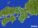 近畿地方のアメダス実況(気温)(2015年05月01日)