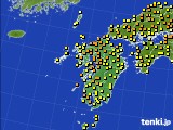 2015年05月01日の九州地方のアメダス(気温)