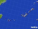 沖縄地方のアメダス実況(風向・風速)(2015年05月02日)