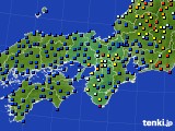 近畿地方のアメダス実況(日照時間)(2015年05月03日)