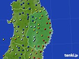 岩手県のアメダス実況(日照時間)(2015年05月03日)