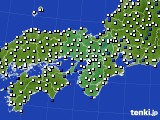 2015年05月03日の近畿地方のアメダス(風向・風速)