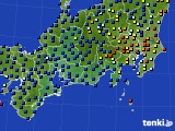 2015年05月04日の東海地方のアメダス(日照時間)