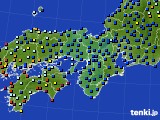 近畿地方のアメダス実況(日照時間)(2015年05月04日)