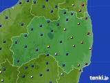 福島県のアメダス実況(日照時間)(2015年05月04日)