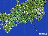 2015年05月05日の東海地方のアメダス(風向・風速)