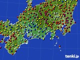 2015年05月06日の東海地方のアメダス(日照時間)