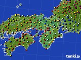 近畿地方のアメダス実況(日照時間)(2015年05月06日)