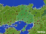 2015年05月06日の兵庫県のアメダス(日照時間)