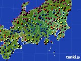 2015年05月07日の関東・甲信地方のアメダス(日照時間)