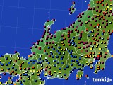 北陸地方のアメダス実況(日照時間)(2015年05月07日)