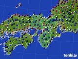 2015年05月07日の近畿地方のアメダス(日照時間)