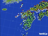 九州地方のアメダス実況(日照時間)(2015年05月07日)