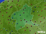 群馬県のアメダス実況(日照時間)(2015年05月07日)